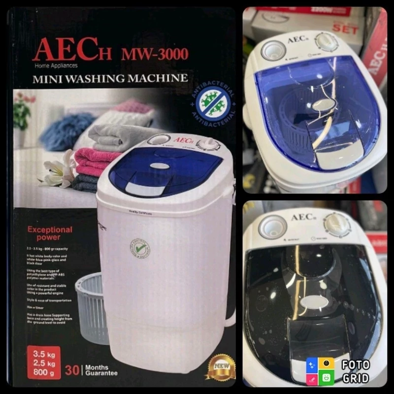 مینی واش 3/5 کیلویی برند AEC مدل 8500